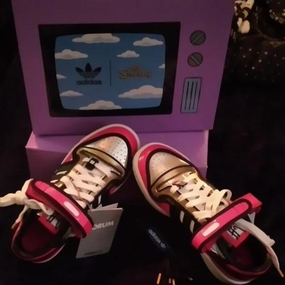 adidas | Shoes | The Simpsons X Adidas Forum Low Duff Beer Size 5 Big Kid  Fits Womens Size 6 | Poshmark